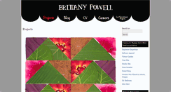 Desktop Screenshot of brittanypowell.com